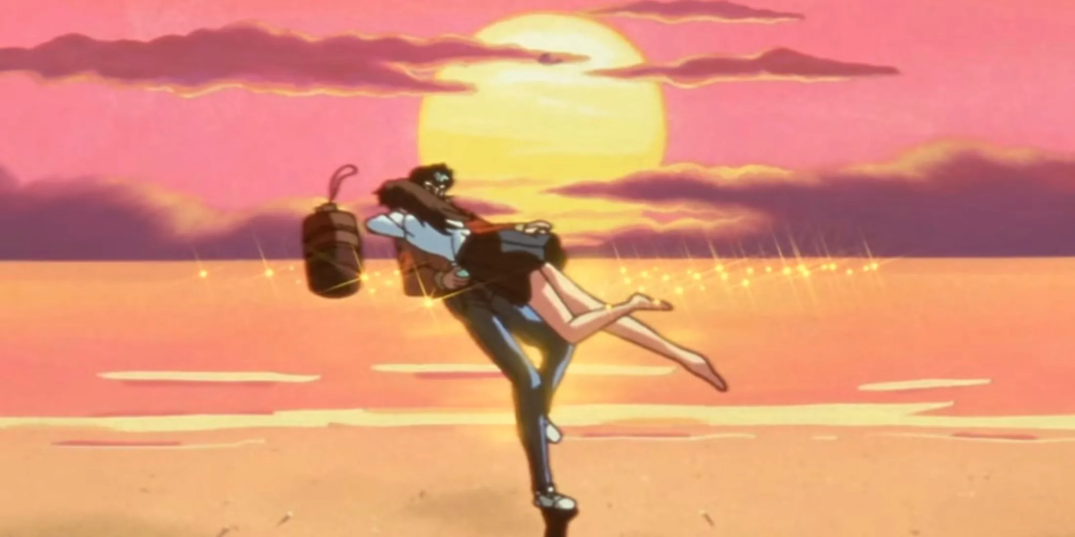 Yusuke Urameshi và những người bạn trong cảnh kết Yu Yu Hakusho