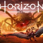 Aloy đối mặt cỗ máy khổng lồ, minh họa cho khả năng cái chết của cô trong Horizon 3 mang lại kết thúc sâu sắc.