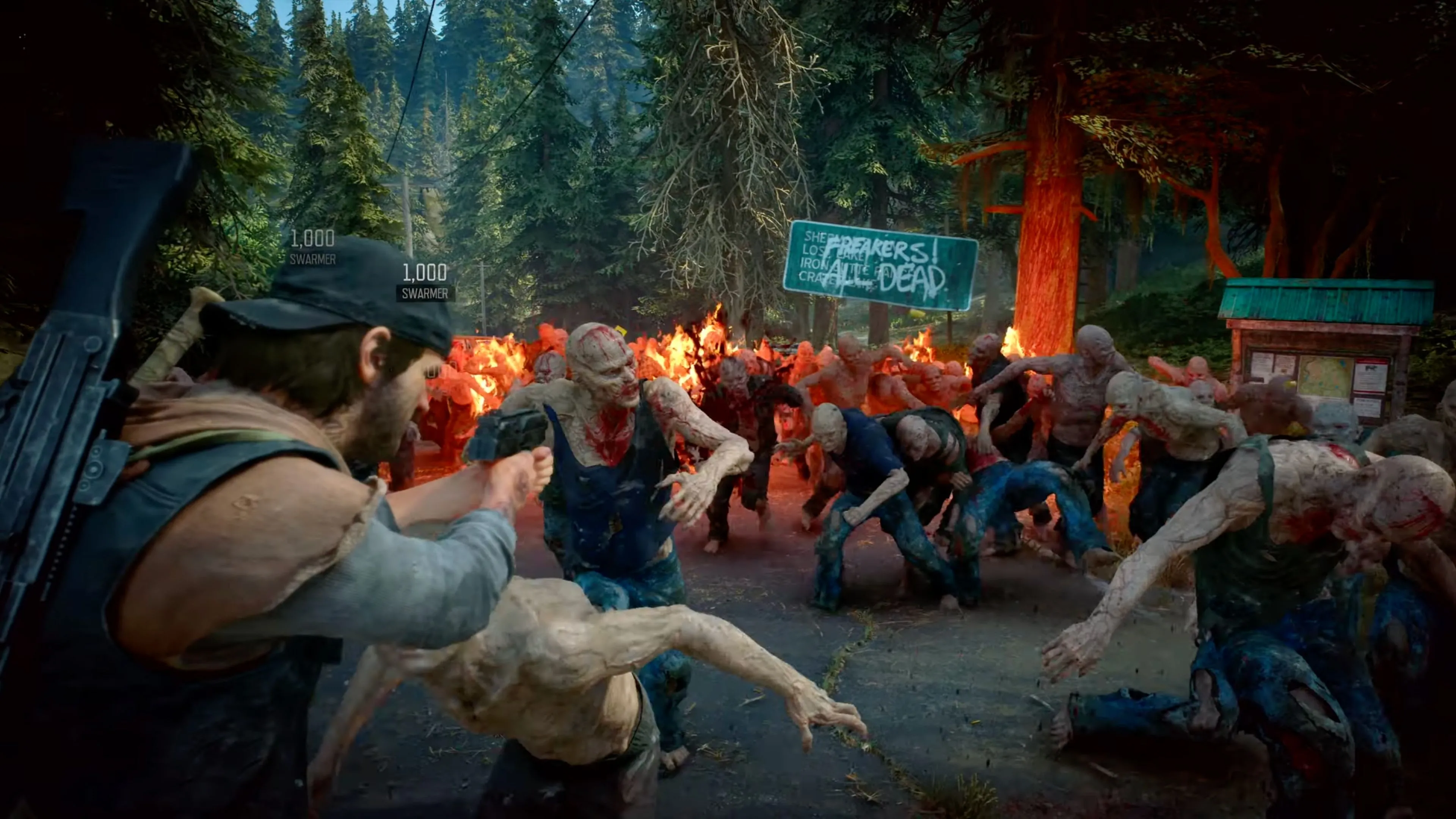 Đồ họa được nâng cấp trong Days Gone Remastered giúp tái hiện thế giới hậu tận thế sống động hơn.