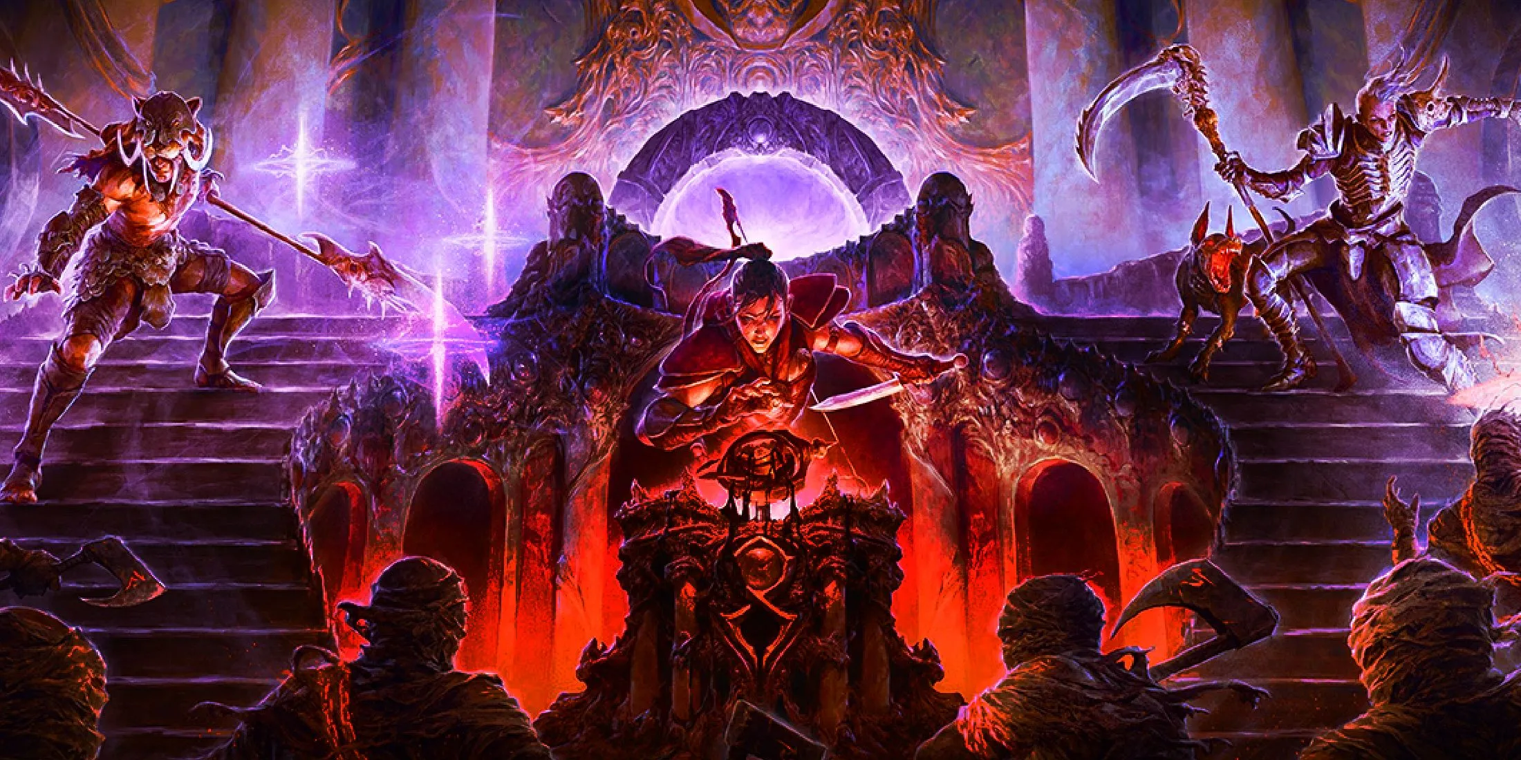 Hình ảnh chính của Diablo 4 Mùa 9 Sins of the Horadrim, thể hiện cơ chế Horadric Strongroom mới