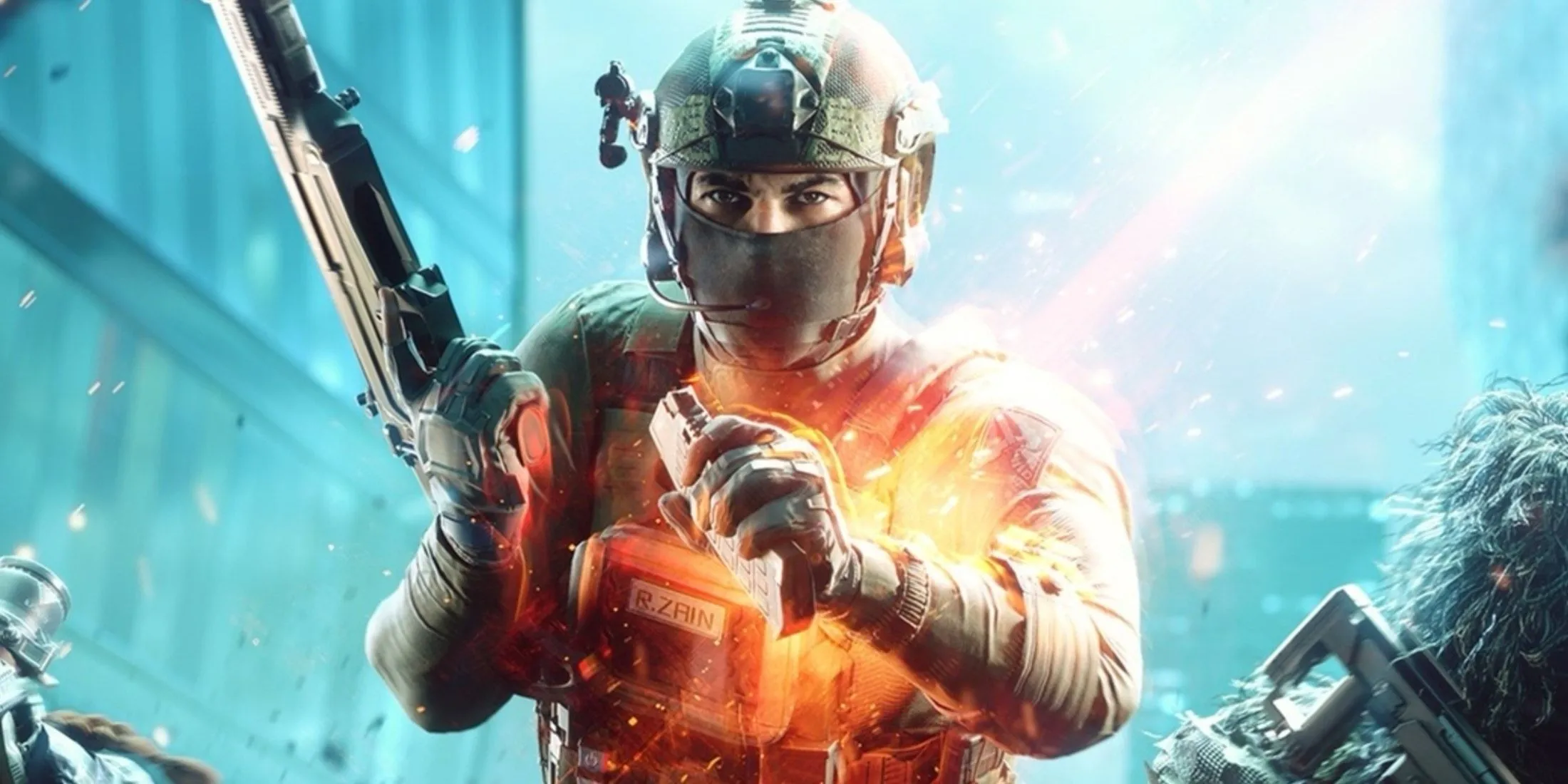 Một binh sĩ Battlefield 2042 đang nạp đạn, thể hiện sự thay đổi trong cơ chế vũ khí và class