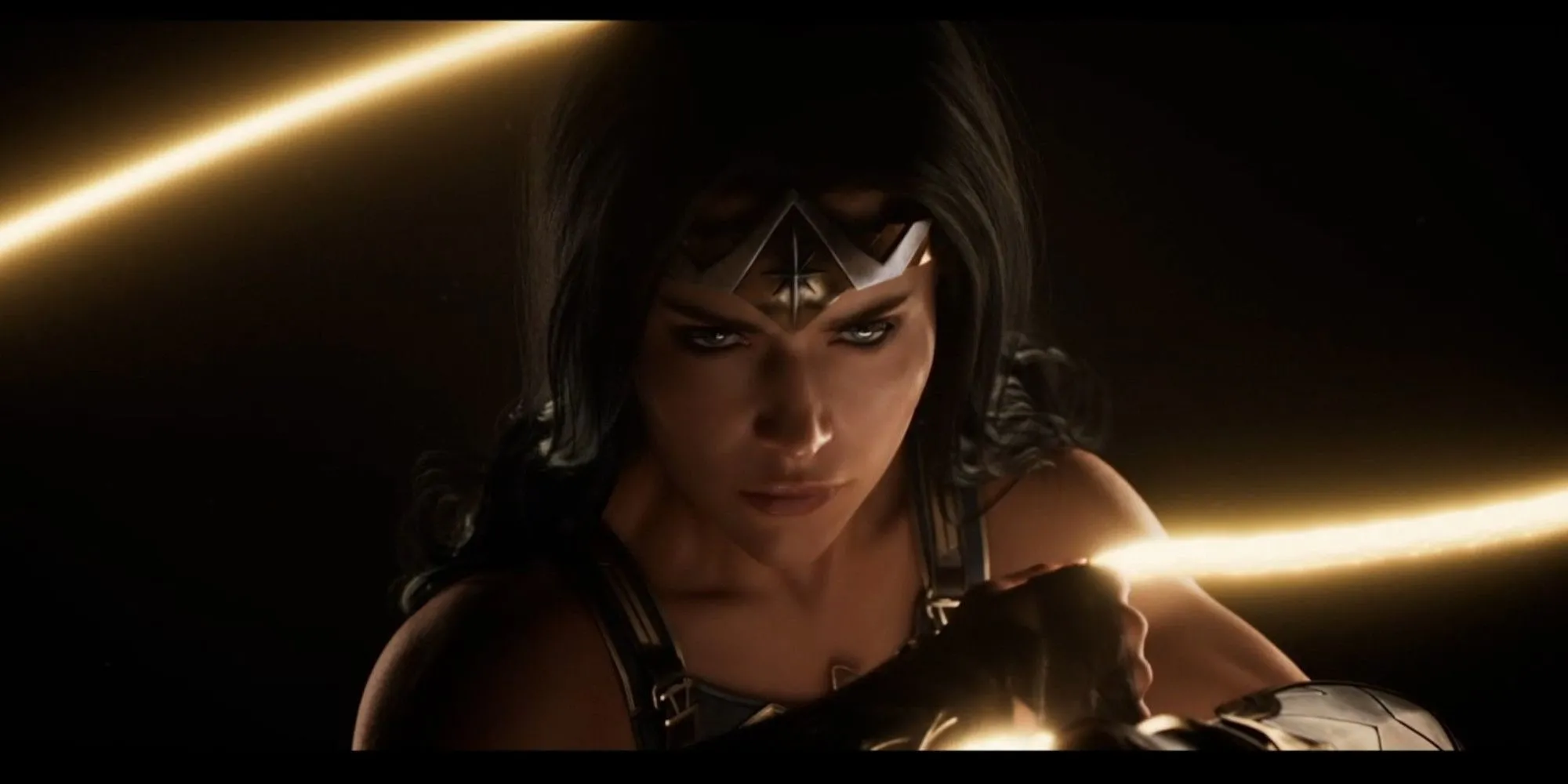 Biểu tượng Wonder Woman của DC Comics, một trong những IP lớn liên quan đến dự án game đã bị hủy bỏ do chi phí bản quyền khổng lồ.