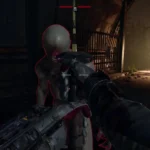 Cận cảnh game thủ sử dụng vũ khí gây sát thương Cắt lên kẻ địch Zed trong Killing Floor 3
