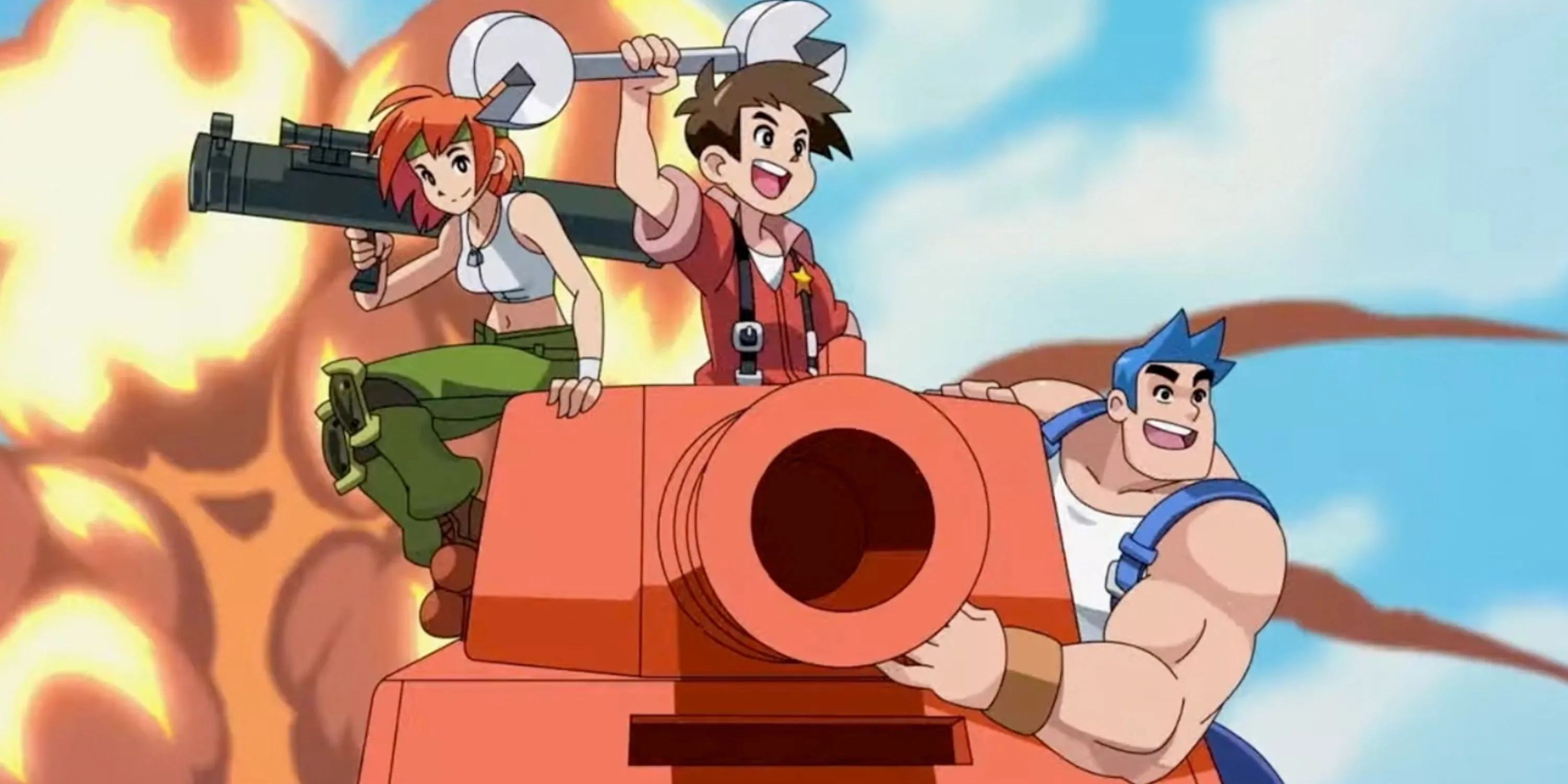 Cảnh chiến thuật trong Advance Wars 1+2: Re-Boot Camp, minh họa lối chơi chiến lược đỉnh cao trên Game Boy Advance.