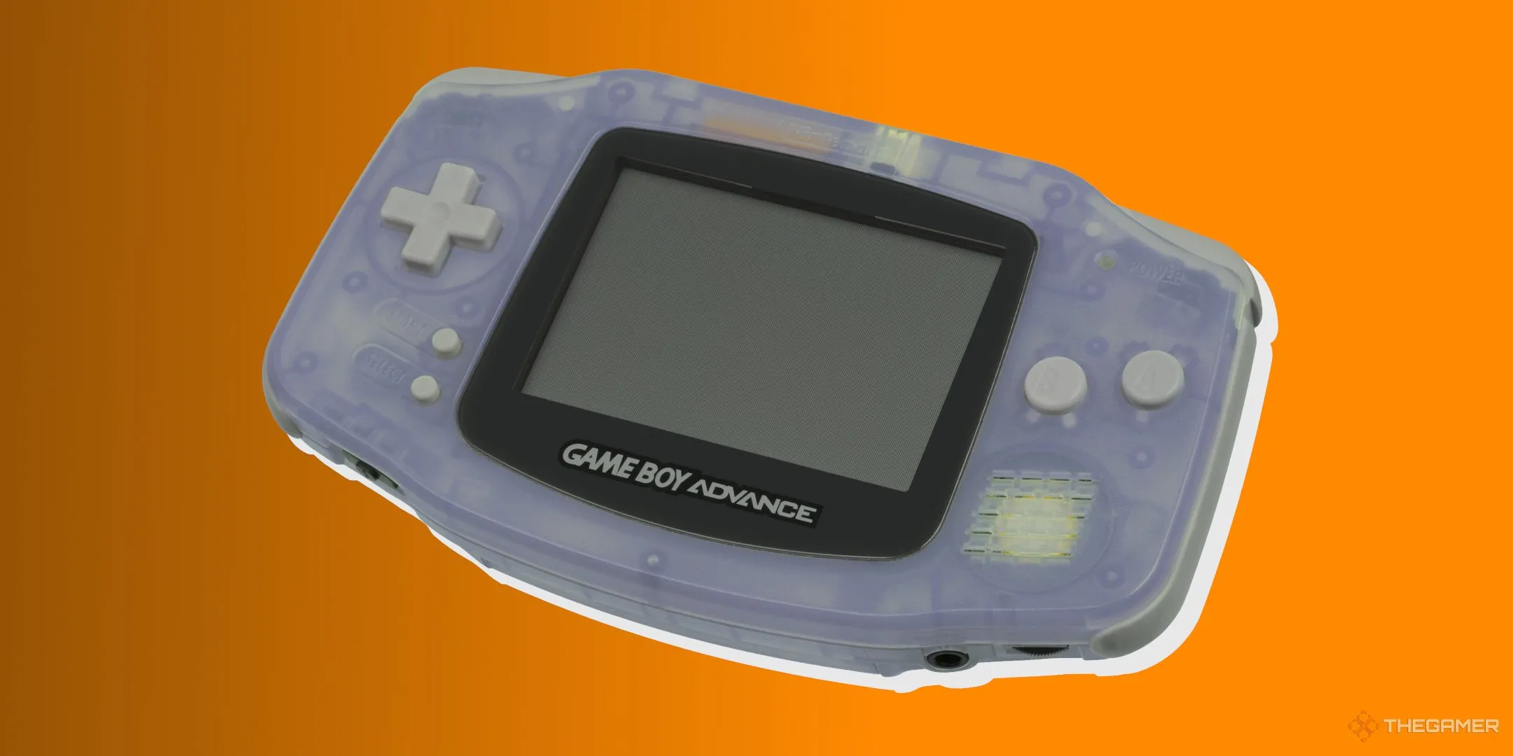 Game Boy Advance Crystal: Phiên bản trong suốt với màu tím đặc trưng, biểu tượng của sự đổi mới trong thiết kế console cầm tay.