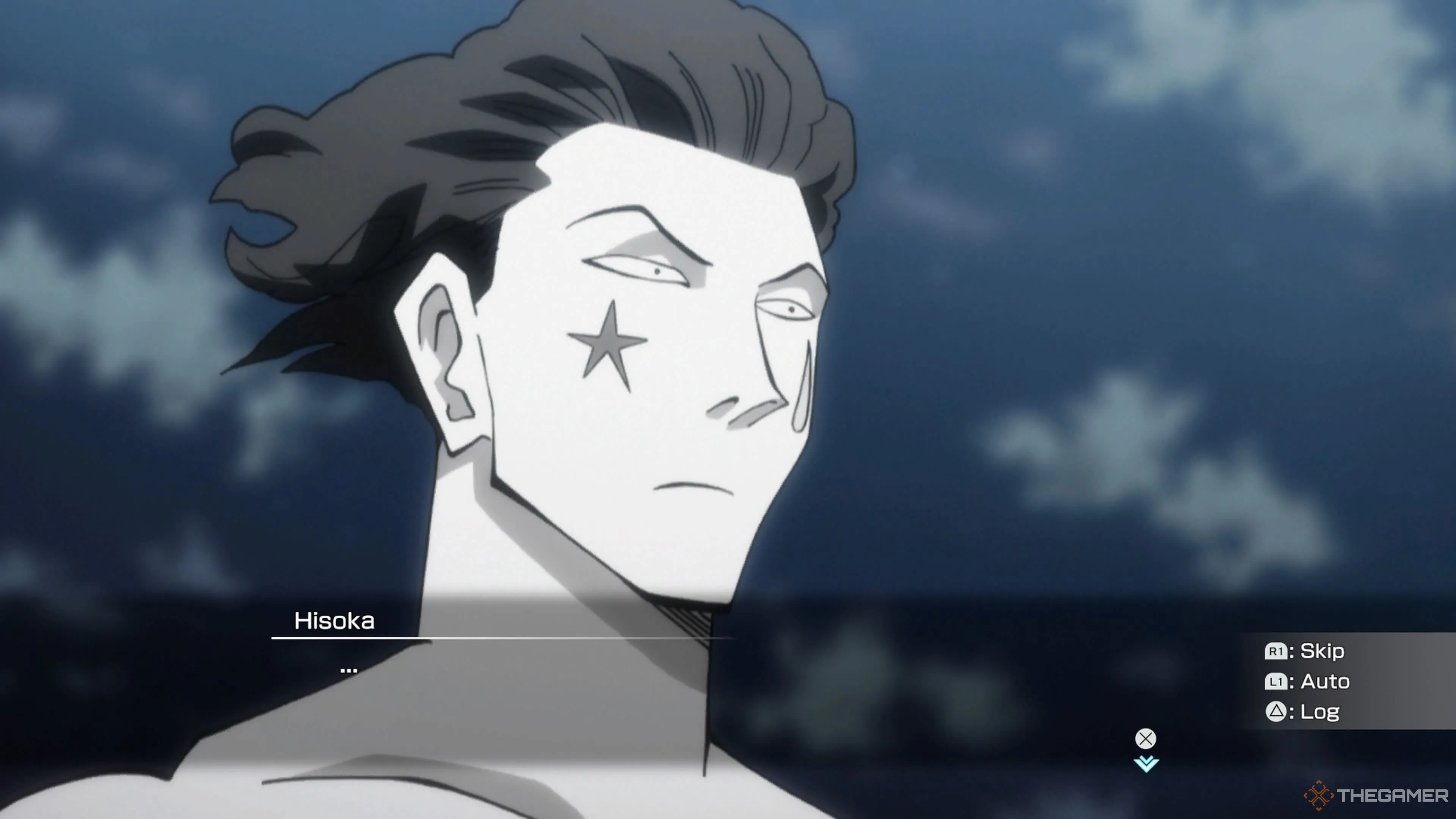 Hisoka thể hiện biểu cảm ngỡ ngàng trong Hunter x Hunter: Nen x Impact