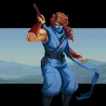 Kenji trong một đoạn cắt cảnh của Ninja Gaiden: Ragebound.