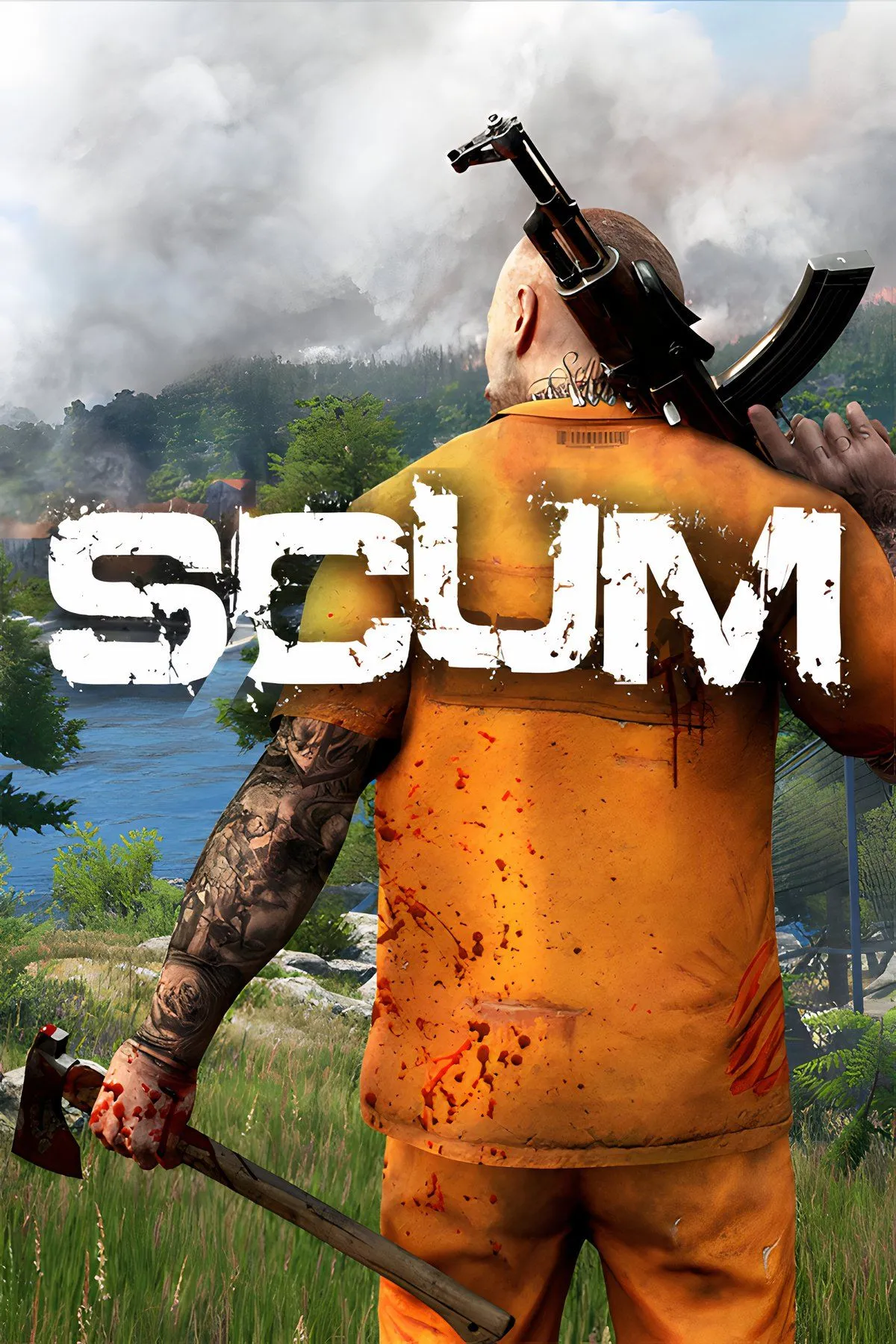 Màn hình giao diện người dùng hiển thị các chỉ số sinh tồn chi tiết trong game SCUM
