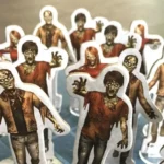 Token zombie và thiết kế nghệ thuật của game Dead of Winter