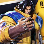 Wolverine trong Marvel Rivals với thẻ bảo vệ thứ hạng, minh họa sự hiện diện mạnh mẽ của các IP Marvel trong game đối kháng.