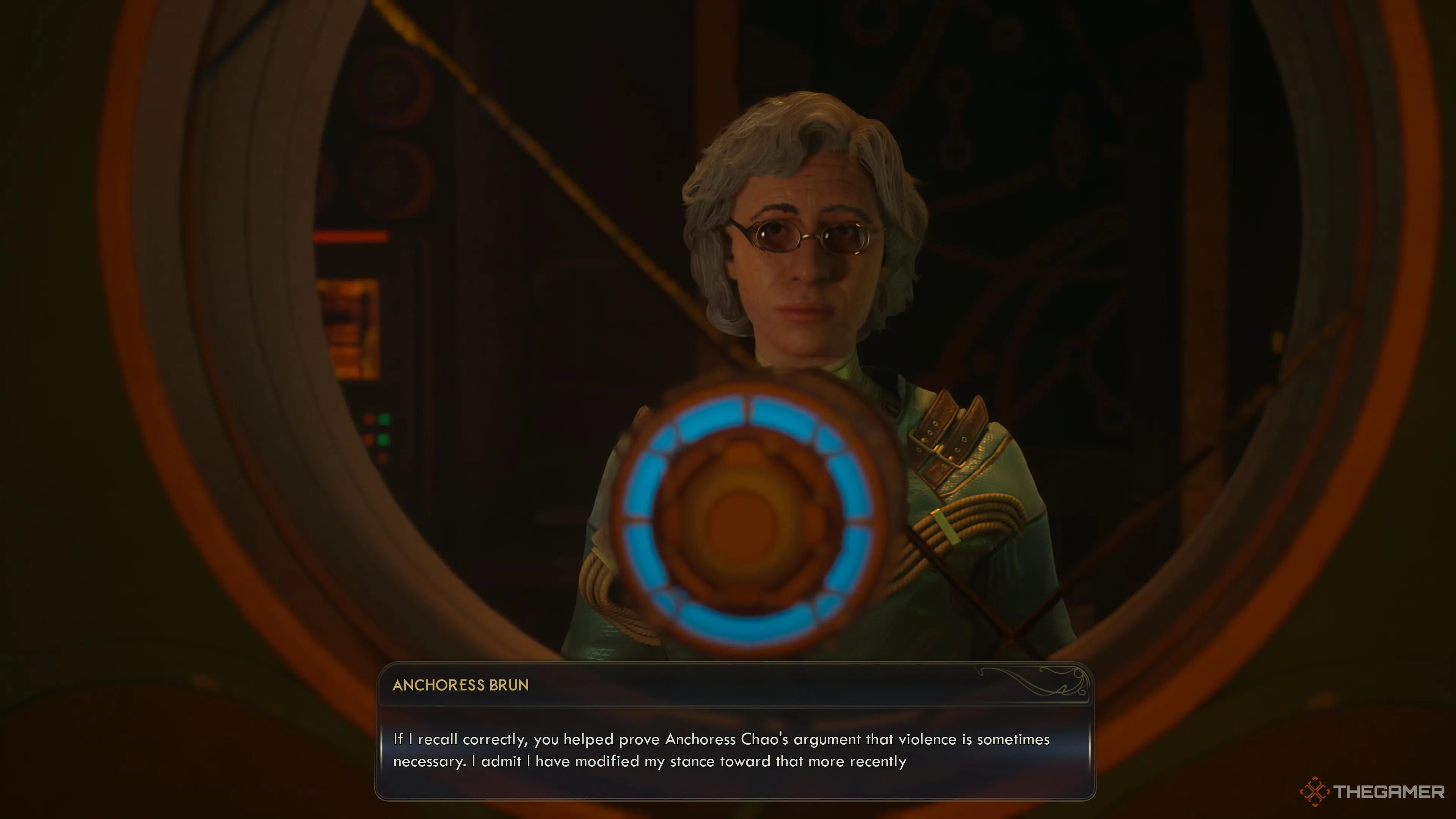 Anchoress Brun nhắc tới lập luận bạn đã chọn bên ai