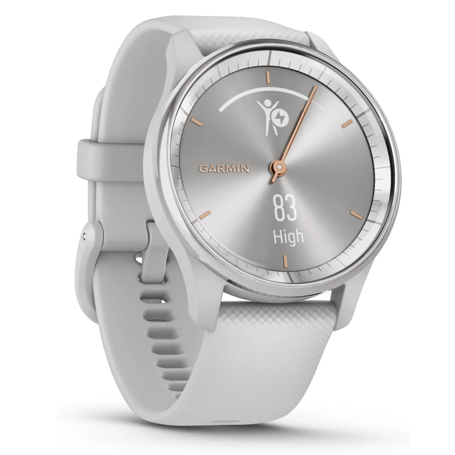 Ảnh sản phẩm Garmin Vivomove Trend, thiết kế mặt đồng hồ tối giản