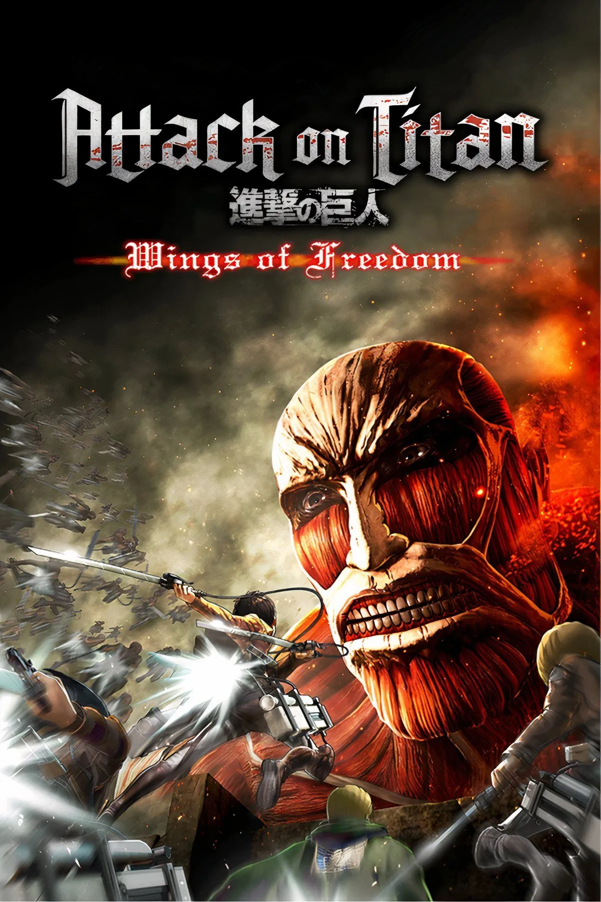 Bìa Attack on Titan (2016) - ODM Gear ziplining, di chuyển ngang dọc không gian