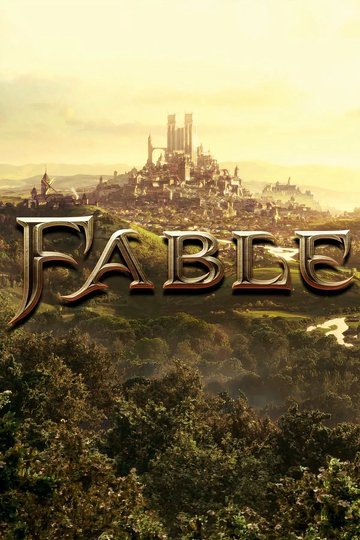 Bìa Fable (2026) với tông màu tươi sáng, phong cách cổ tích hiện đại