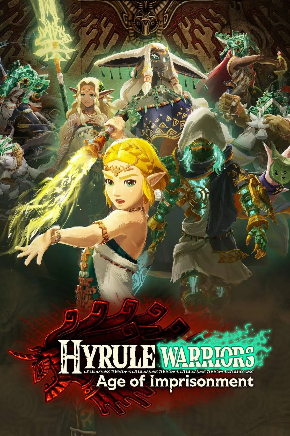 Bìa tag page và art chính thức Hyrule Warriors: Age of Imprisonment — ảnh truyền thông phát hành trước ngày ra mắt
