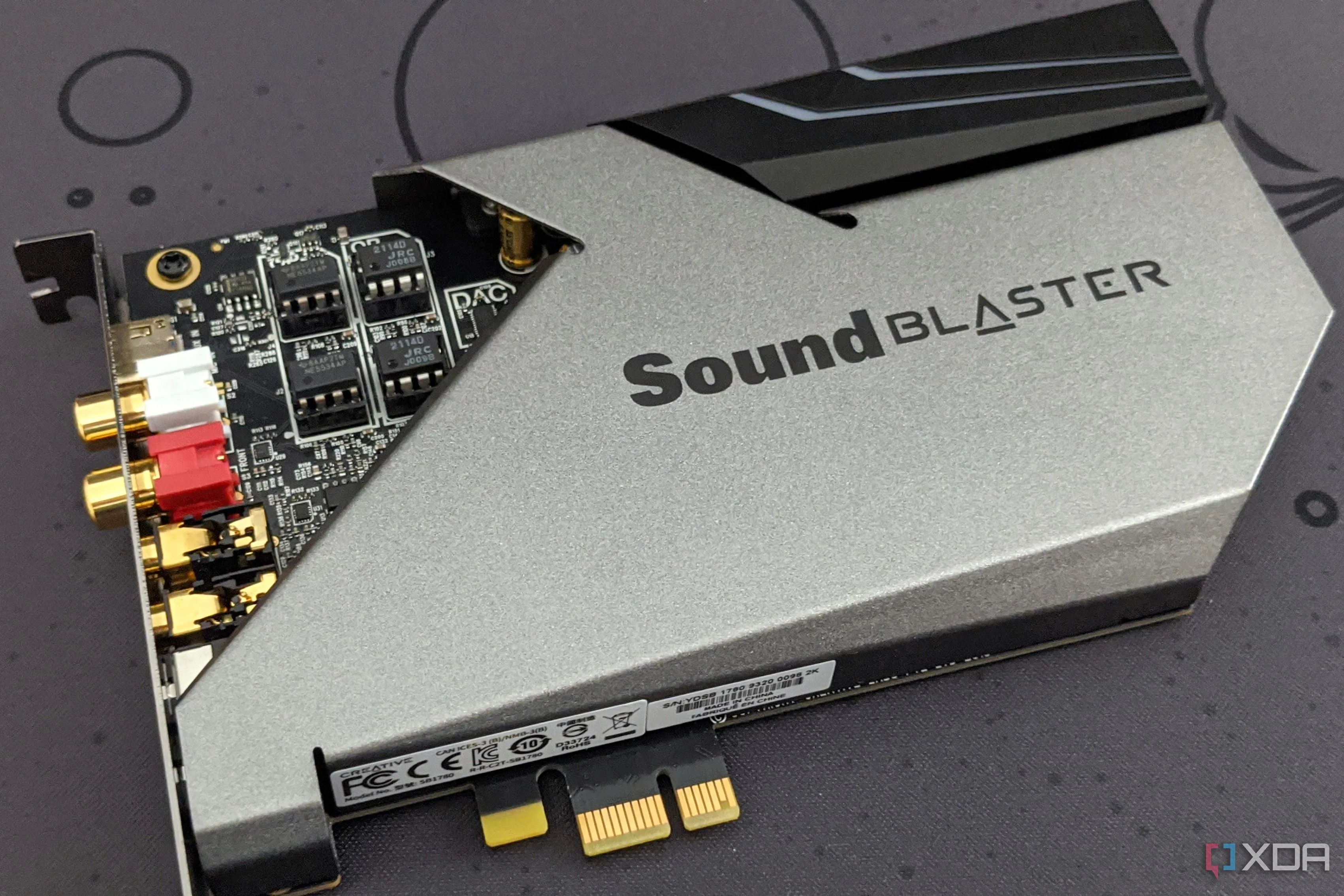 Card âm thanh Sound Blaster Ae9, ví dụ card rời cao cấp giờ hiếm thiết yếu với game thủ phổ thông