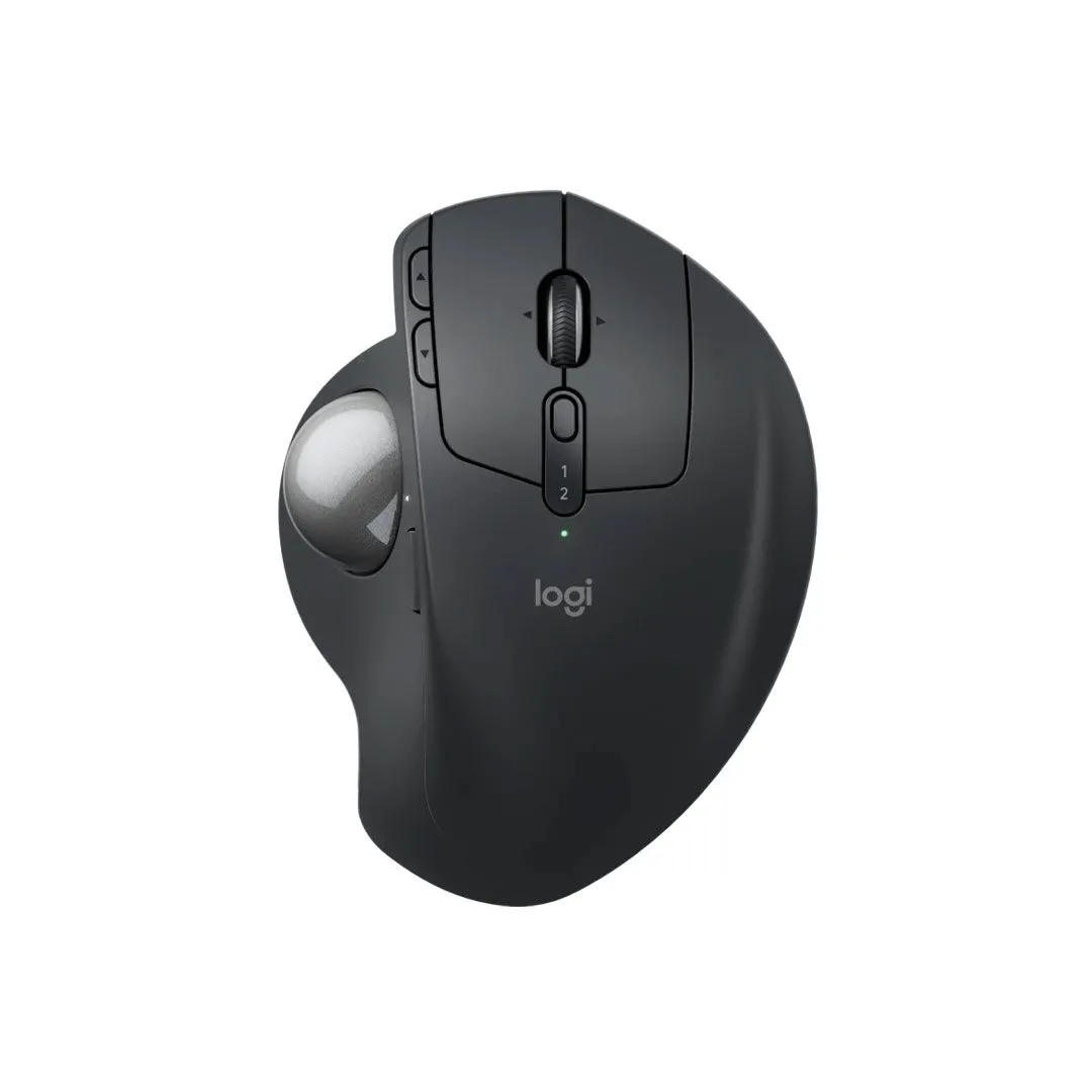 Chuột trackball Logitech MX Ergo S, thiết bị điều khiển chính trong thử nghiệm.