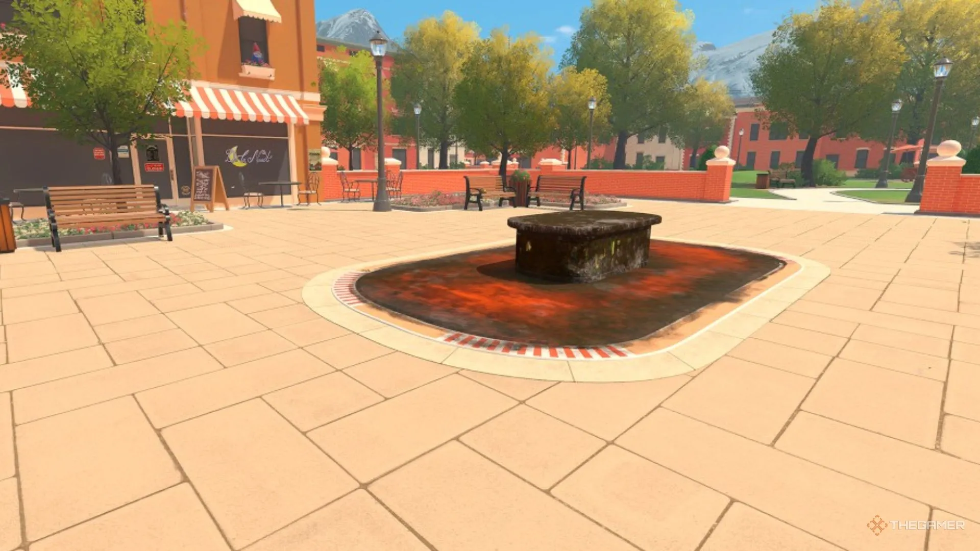 Lối vào Public Facility bị che khuất khi bắt đầu job, cần khảo sát trước khi dọn trong PowerWash Simulator 2