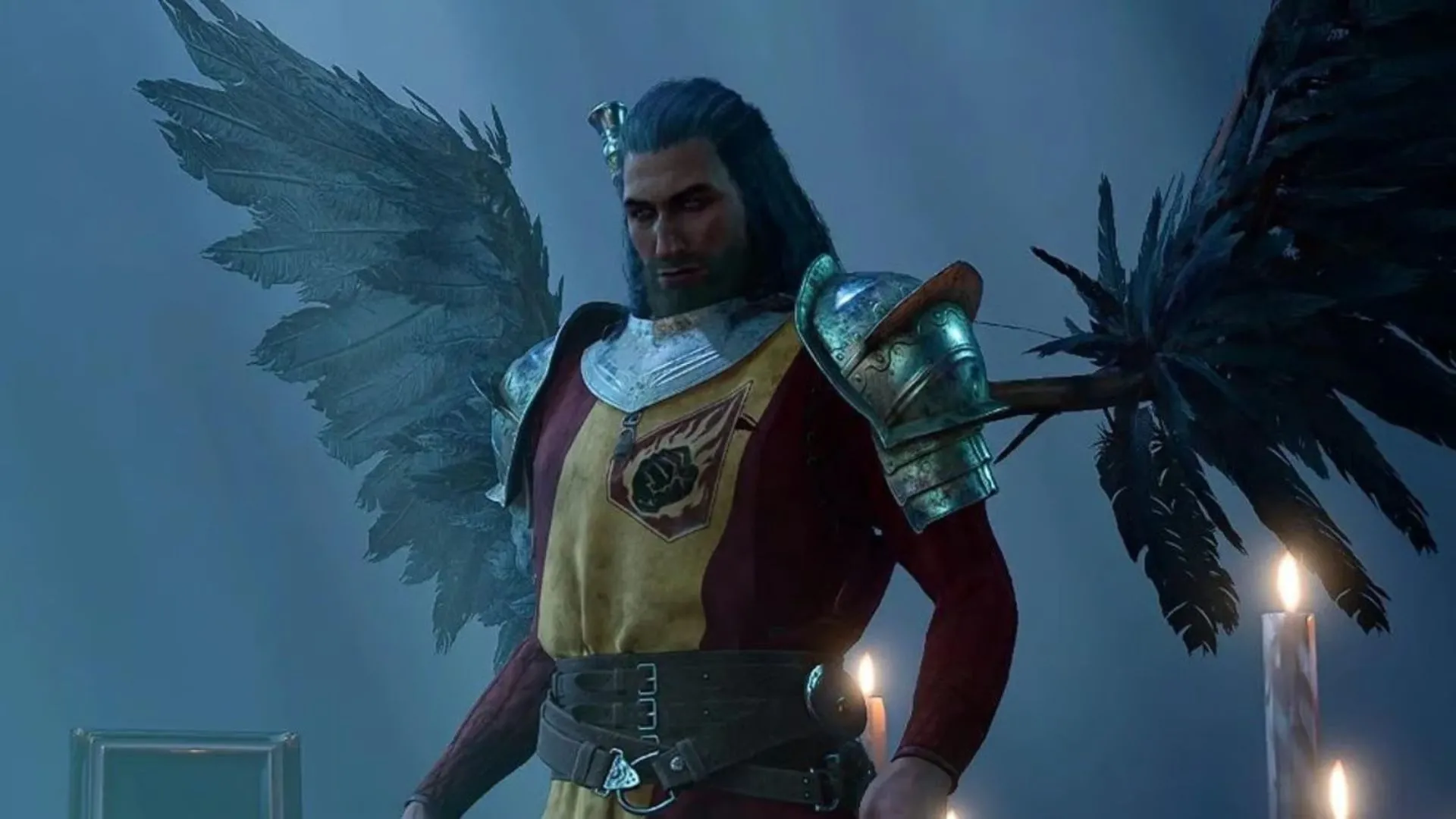 Marcus với vẻ đe dọa tại The Last Light Inn, liên quan tới âm mưu bắt cóc Isobel