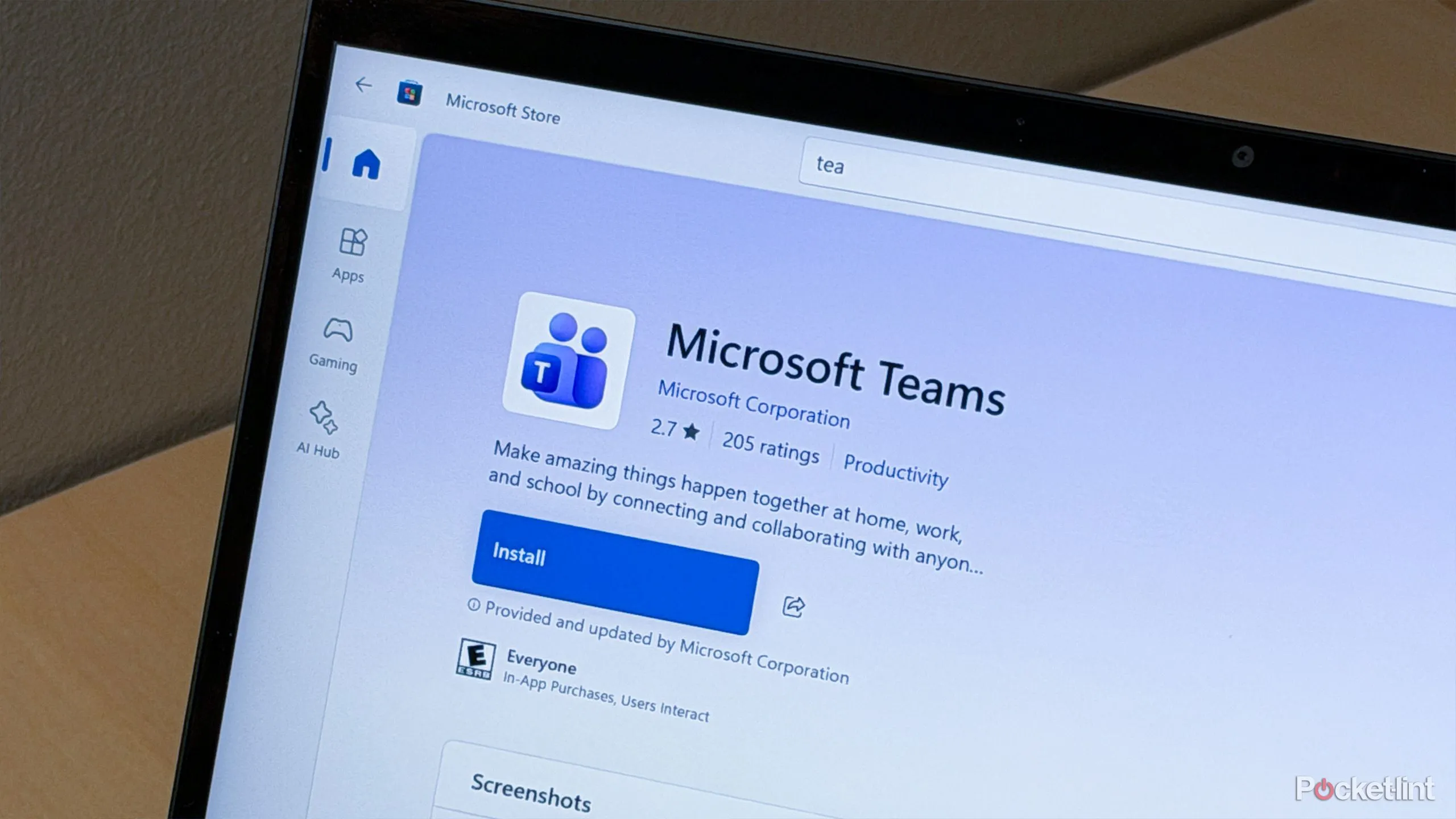 Microsoft Teams trên laptop — thông tin roadmap và lịch phát hành