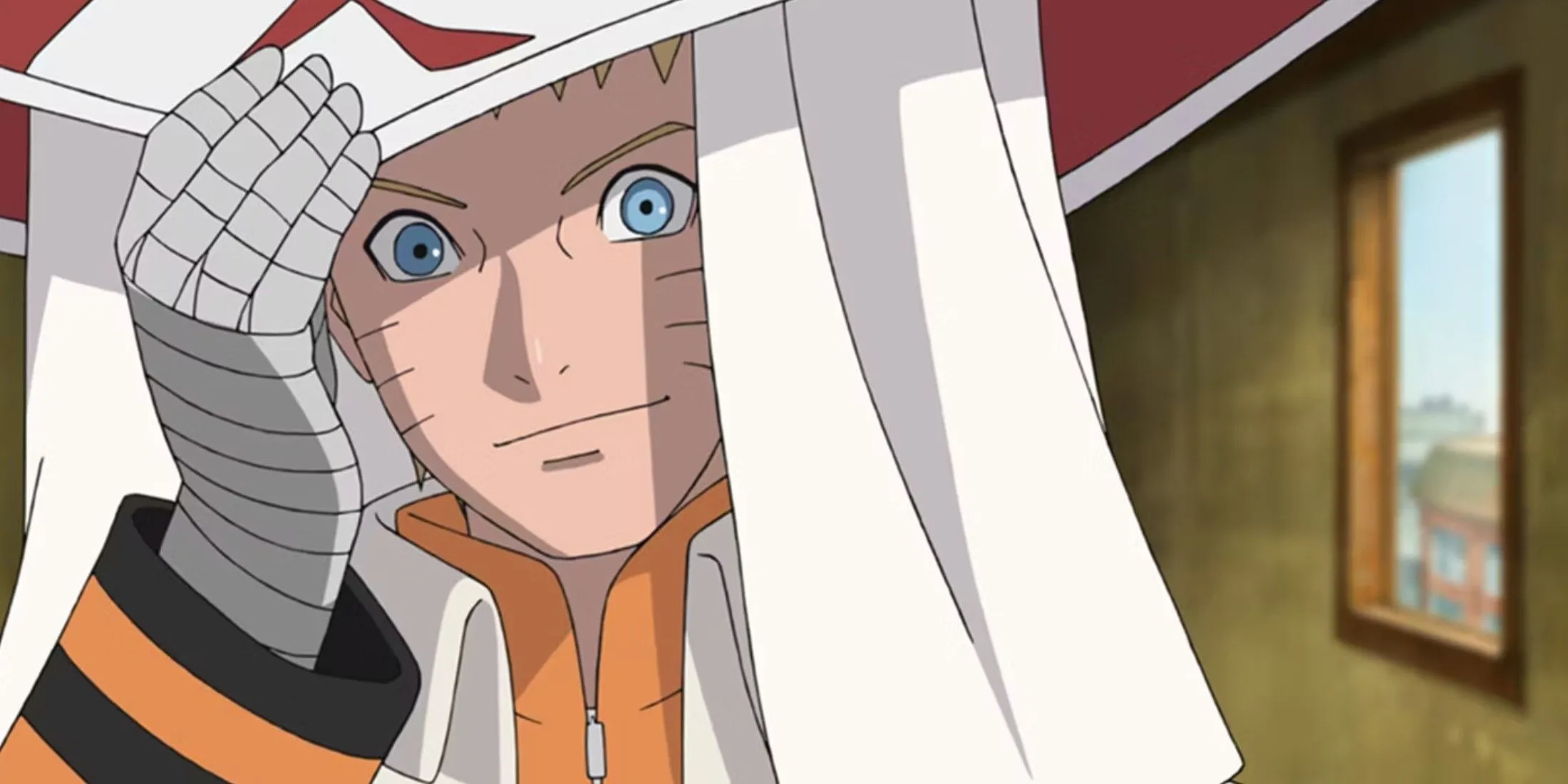 Naruto Uzumaki là Hokage, nhưng hiện đang bị phong ấn trong Boruto