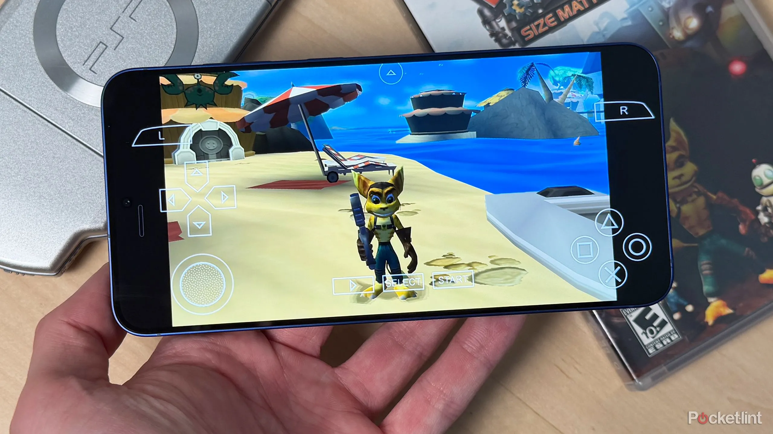 Ratchet &amp; Clank: Size Matters trên PPSSPP — ví dụ game nền PSP tương thích tốt