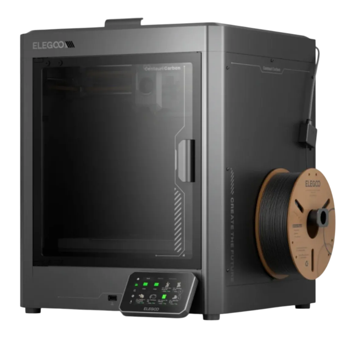 Render trong suốt của Elegoo Centauri Carbon dùng làm máy in tham khảo