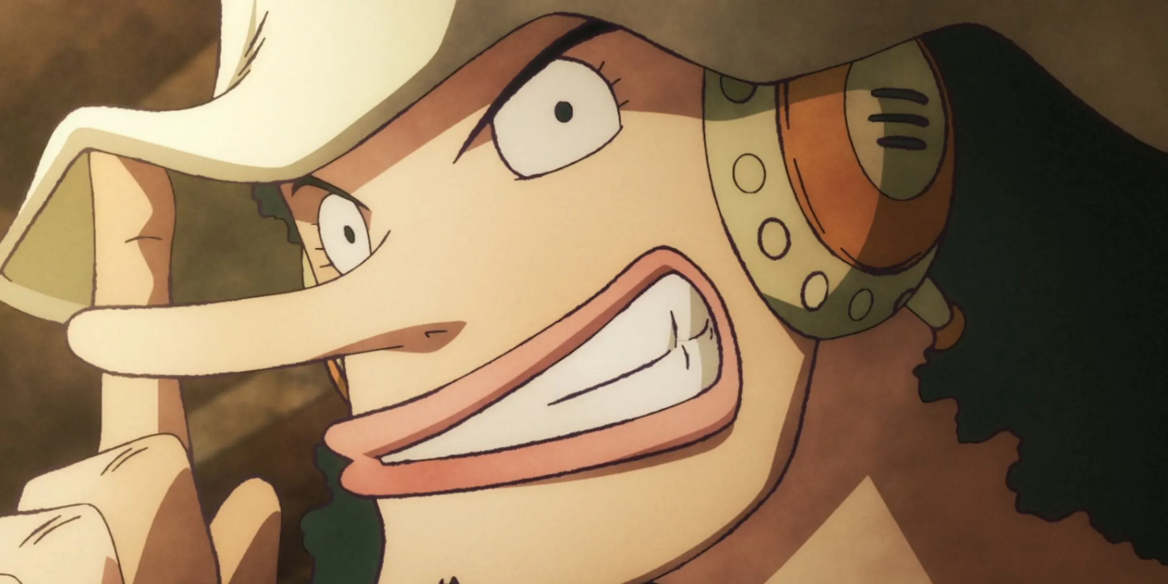 Usopp thời timeskip với cây súng và gáy lão luyện - One Piece