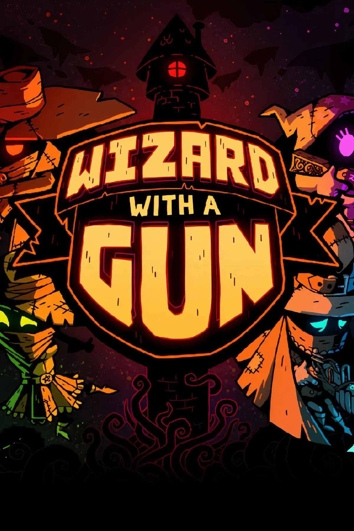 Wizard with a Gun: đấu trường isometric và súng phép trong gameplay